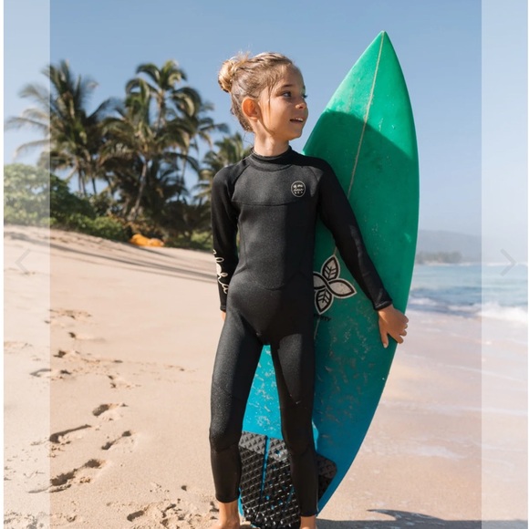 Sold Out “Natural Neoprene” Kids Black Wetsuit - Picture 1 of 7